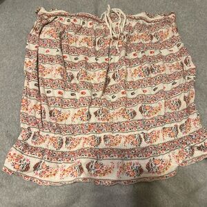Floral Print Women's Skirt